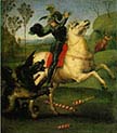 Saint George Struggling with the Dragon